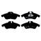 Ate Brake Pad Set, 607196 607196 - alternate 1